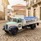 Miniatura Caminhão Ford Thames Ftg - 1953 - 1957 - Agua 1:43 Branco