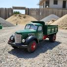 Miniatura Caminhão International Harvester Kb7 1947 1:43 Ixo Verde-escuro