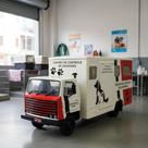 Miniatura Caminhão Puma 4t Centro Zoonose 1:43 Ixo Branco