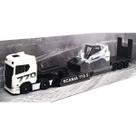 Miniatura Caminhão Scania 770 S e Escavadeira Bobcat Maisto 11681