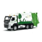 Miniatura Caminhão Volvo Coleta Luz E Som 1:50 California