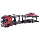 Miniatura Caminhão Volvo Fh16 W/Land Rover Lrx Concept 1/43 Bburago 31462