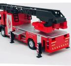 Miniatura Caminhão Volvo FM Bombeiro Resgate - C/ Luz e Som - California Action - 1:50 - California Toys