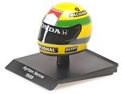 Miniatura Capacete Fórmula 1 - Ayrton Senna - Campeão do Mundo (1988) - 1:10 - Minichamps