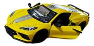 Miniatura Carrinho Corvette Livery Edition 2021 Escala 1/36 Miniatura Carrinho Corvette Livery Edition 2021 Escala 1/36