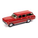 Miniatura Carro 1963 Chevy II Nova 400 Wagon 1:64 Auto World