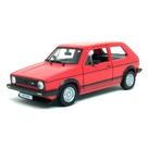 Miniatura Carro 1979 VW Golf GTI MK1 1:24 BBurago