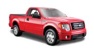 Miniatura Carro 2010 Ford F-150 Stx 1/24 Special Edition Vermelho Maisto 31270