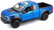 Miniatura Carro 2017 Ford F150 Raptor 1/24 Special Edition Azul Maisto 31266 Miniatura Carro 2017 Ford F150 Raptor 1/24 Special Edition Azul Maisto 31266