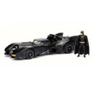 Miniatura Carro Batmóvel 1989 c/ Figura 1/24 Jada Toys JAD98260