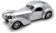 Miniatura Carro Bugatti Atlantic - Prata - 1:24 - Burago