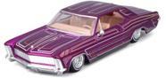 Miniatura Carro Buick Riviera (1965) - Lowriders - Roxo - 1:24 - Maisto Design