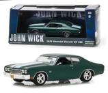 Miniatura Carro Chevrolet Chevelle SS 396 (1970) - John Wick - Hollywood - 1:43 - Greenlight