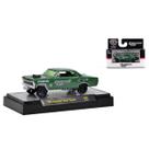 Miniatura Carro Chevrolet Nova Gasser 1967 1/64 Verde M2 Machines