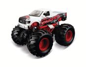 Miniatura Carro Earth Shockers Fresh Metal Ford F-150 Xl Branco Maisto 21144