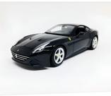 Miniatura Carro Ferrari California T (Closed Top) - Race e Play - Preto - 1:18 - Burago