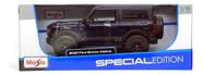 Miniatura Carro Ford Bronco Wildtrack(2021)azul 1:18 -maisto