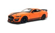 Miniatura Carro Ford Mustang Shelby GT500 (2020) Laranja - 1:24 - Maisto