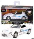 Miniatura Carro Honda S2000 (2001) - Velozes e Furiosos- Branco - 1:32 - Jada Toy