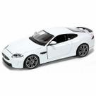 Miniatura Carro Jaguar Xkr S 1/24 Branco Bburago 21063