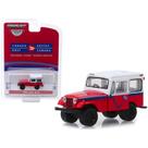 Miniatura Carro Jeep Dj-5 1975 Greenlight Canada Post 1/64 Cor:Vermelho