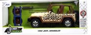 Miniatura Carro Jeep Wrangler (1992) - Just Trucks - c/ Roda Extras - 1:24 - Jada Toys