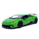 Miniatura Carro Lamborgini Huracan Performante 1/18 Special Edition Verde Maisto 31391