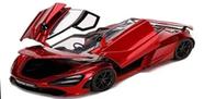 Miniatura Carro McLaren 720S - Hyper-Spec - Metals Die Cast - Vermelho - 1:24 - Jada Toys Miniatura Carro McLaren 720S - Hyper-Spec - Metals Die Cast - Vermelho - 1:24 - Jada Toys