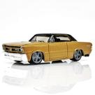 Miniatura Carro Pontiac Gto 1965 1/64 Dourado Bburago 59060