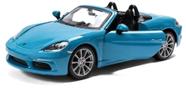 Miniatura Carro Porsche 718 Boxster - Azul - 1:24 - Burago