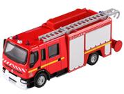 Miniatura Carro Renault Premium 1/64 Emergency Vermelho Bburago 32002