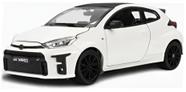 Miniatura Carro Toyota GR Yaris (2021) - Branco 1:24 Maisto