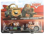 Miniatura Carros Mate E Trator Com Pneu Boca Mattel - DXV99