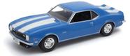 Miniatura Chevrolet Camaro 1968 z28 welly escala 1:24