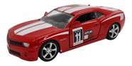 Miniatura Chevrolet Camaro Racing Vermelho 1:38 Miniatura Chevrolet Camaro Racing Vermelho 1:38
