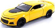 Miniatura Chevrolet Camaro Zl 1 2017 Amarelo Maisto 1/24
