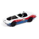 Miniatura Chevrolet Corvette 1969 - Atomic Bomb - Pop Culture - Johnny Lightning 1:64