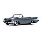Miniatura Chevrolet Impala 1959 Vitesse 1/43 Grecian Gray Metal Diecast Coleção de Luxo com Caixa de Acrílico Oficial
