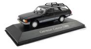 Miniatura Chevrolet Opala Caravan 89 Inesquecível Preto 1:43 Miniatura Chevrolet Opala Caravan 89 Inesquecível Preto 1:43