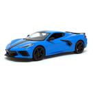 Miniatura Chevy Corvette Stingray Z51 2020 Azul Maisto 1/24