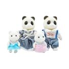 Miniatura Coelhinho da Páscoa 1:12 - Família de Renas, Panda e Floresta para Casa de Bonecas
