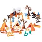 Miniatura Colecionável Acampamento APACHE/COWBOYS