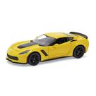Miniatura Corvette Z06 2015 Amarelo Maisto 1/24