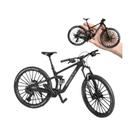 Miniatura De Bicicleta De Montanha Em Liga Metálica Escala 1:8, Brinquedo De Metal Fundido Com