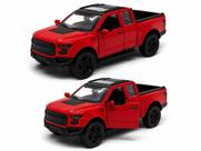 Miniatura de carro F150 Raptor Pickup em metal 11,5 Cor:Vermelho