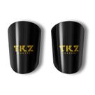 Miniatura de futebol Shin Guards Tekkerz extra pequena preta/dourada Miniatura de futebol Shin Guards Tekkerz extra pequena preta/dourada
