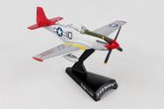 Miniatura de metal aviao caça daron p-51d mustang esca 1/100