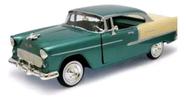 Miniatura De Metal Chevy Belair 1955 Escala 1/24 Motormax