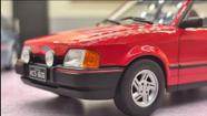 MINIATURA de metal Ford Escort xr3 1991 escala 1/24 Califórnia