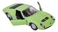 Miniatura De Metal lamborghini Miura P400 S 1/24 Motormax